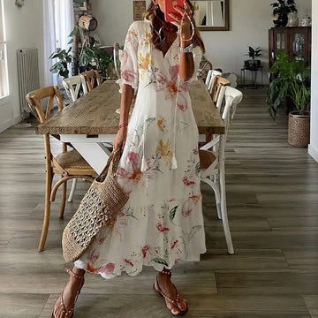 Claidel - Ansprechendes Kleid im Bohème-Stil