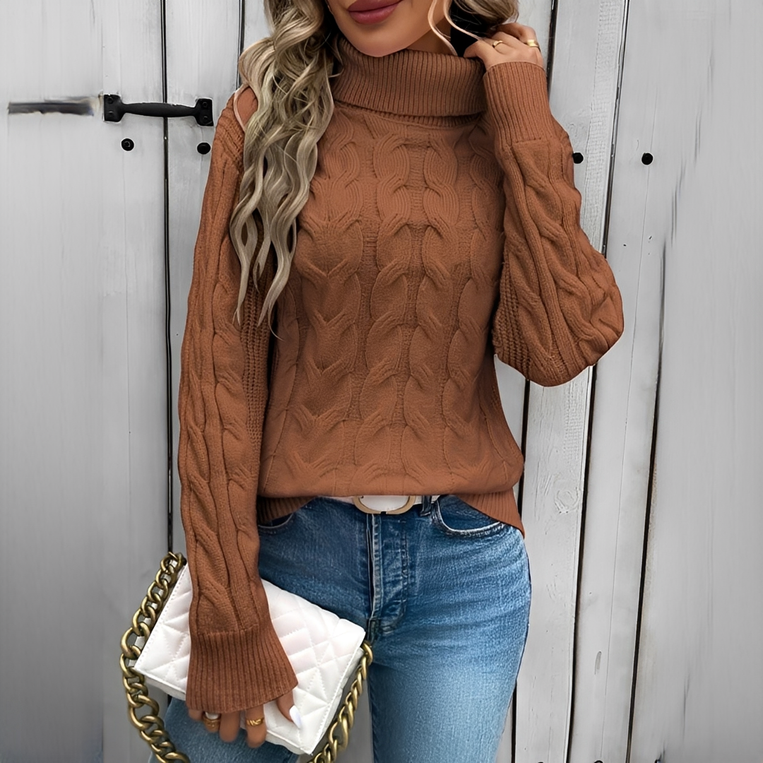 Amélie - Wärmender und modischer Rollkragenpullover