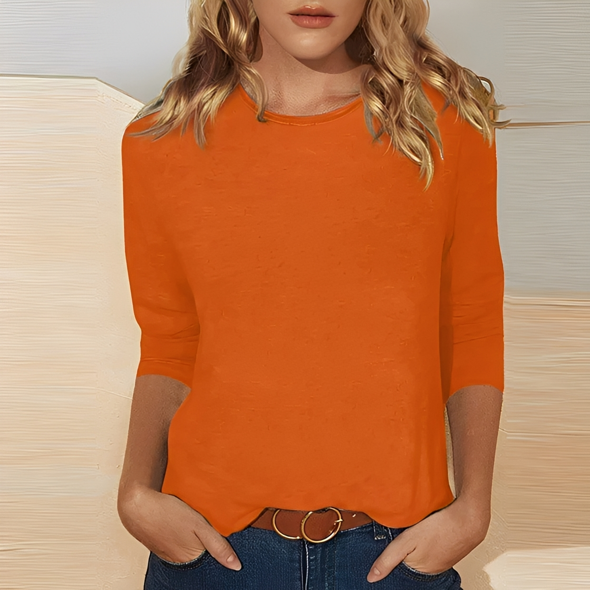 Kathlyn - Elegante Langarmbluse
