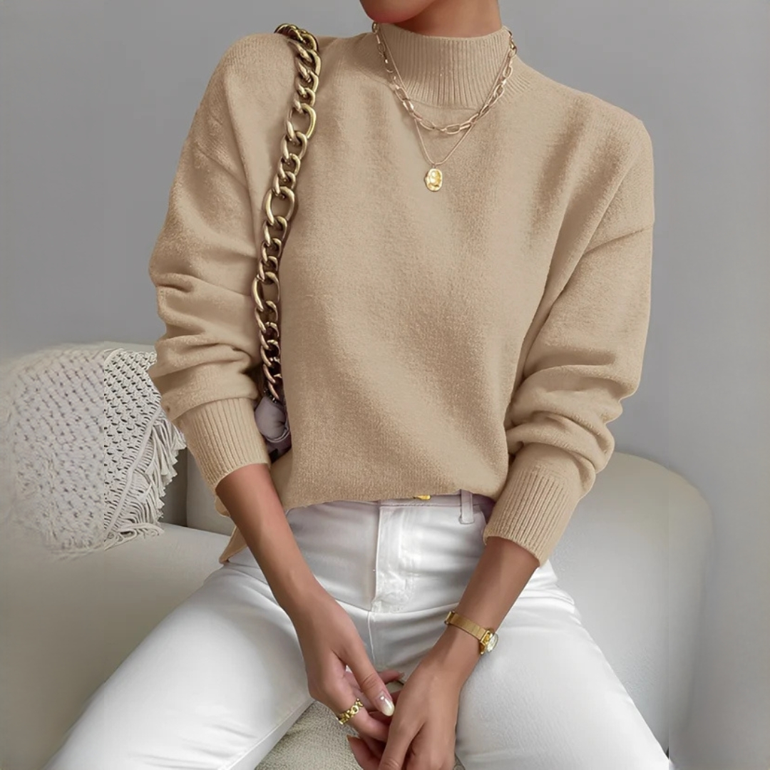 Rosbell - Eleganter und schicker Rollkragenpullover