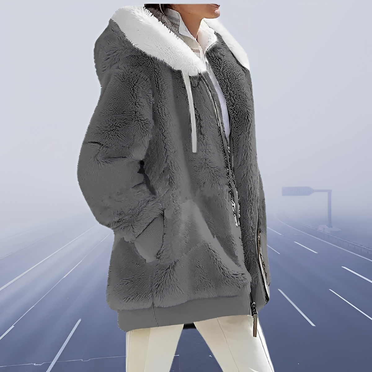 Lilian - Warme und kuschelige Jacke
