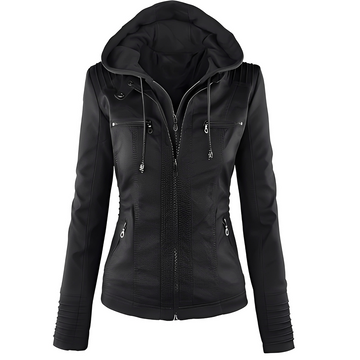 Janine - Elegante und kuschelige Kapuzenjacke
