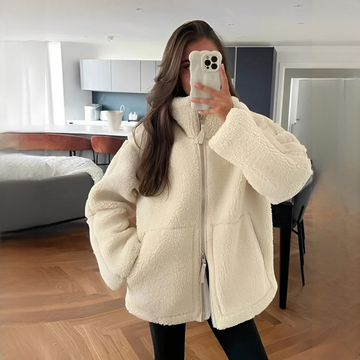 Daria - Stilvolle und warme Oversize-Jacke