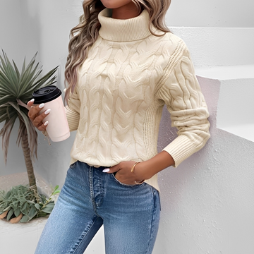 Amélie - Wärmender und modischer Rollkragenpullover
