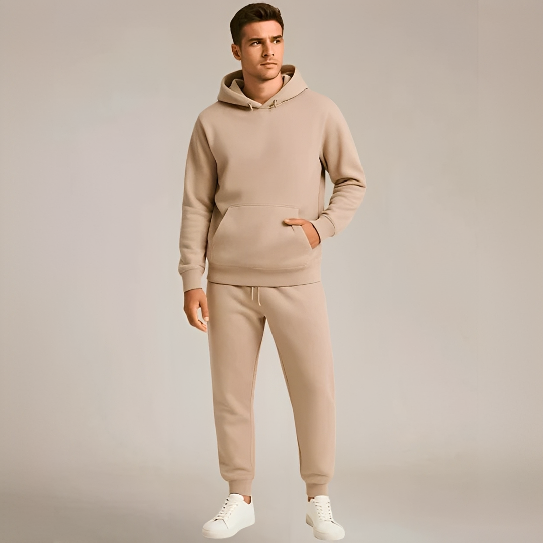 Robin - Gemütliches und warmes Set aus Kapuzenpullover und Hose