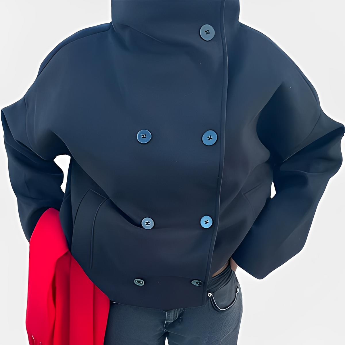 Carrelle - Warmer und bequemer Mantel