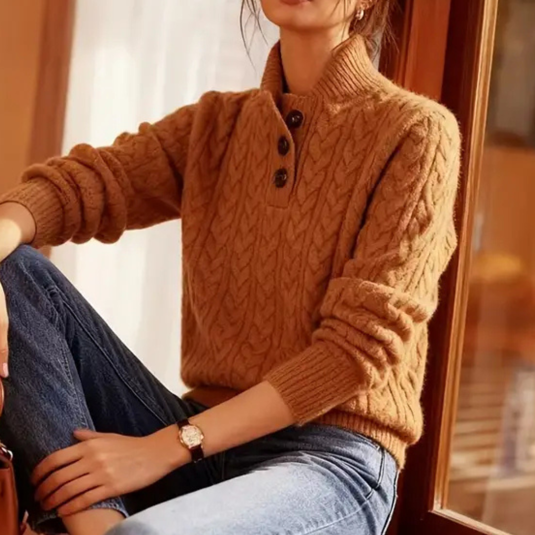 Agnes - Eleganter und warmer Rollkragenpullover
