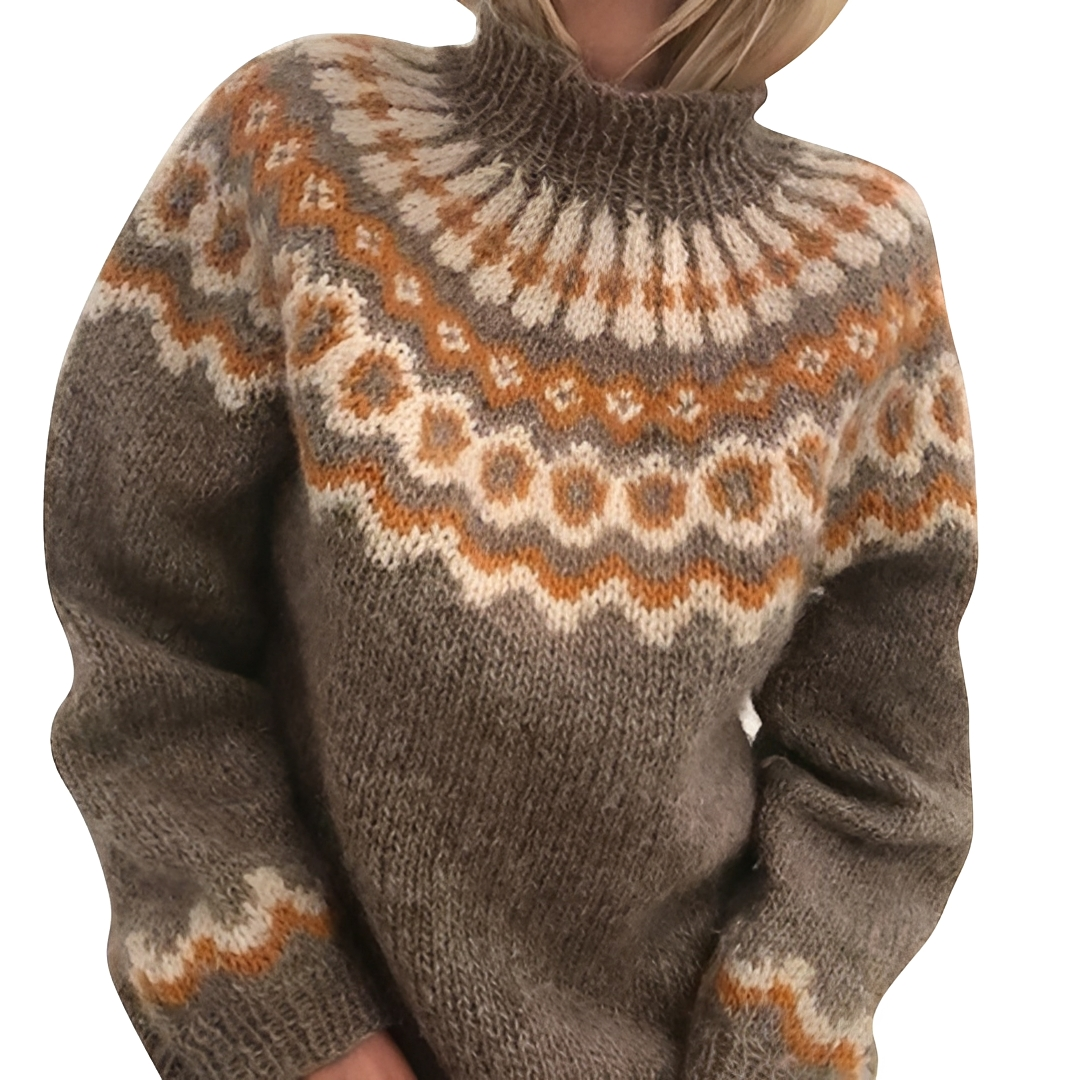 Arllene - Warmer und kuscheliger Rollkragenpullover