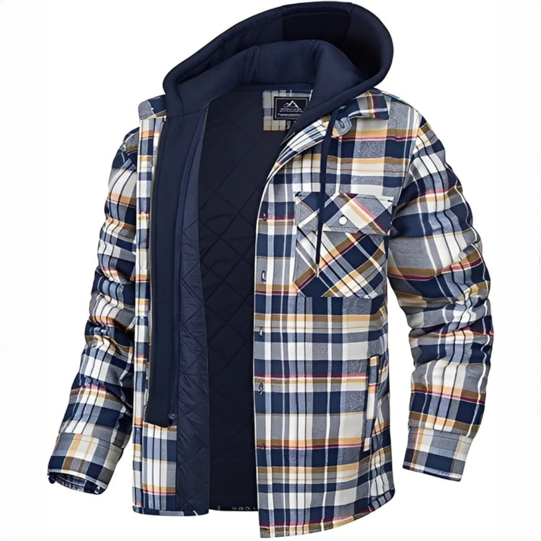 Cole - Gemütliche Karo-Jacke