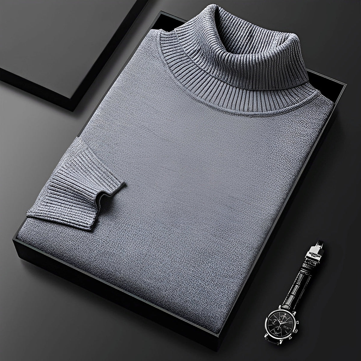 Patrick - Eleganter und weicher Rollkragenpullover