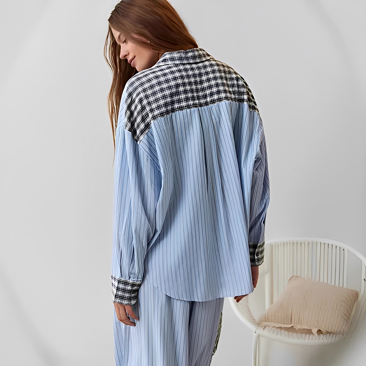 Ellenora - Bequemes und warmes Pyjama-Set