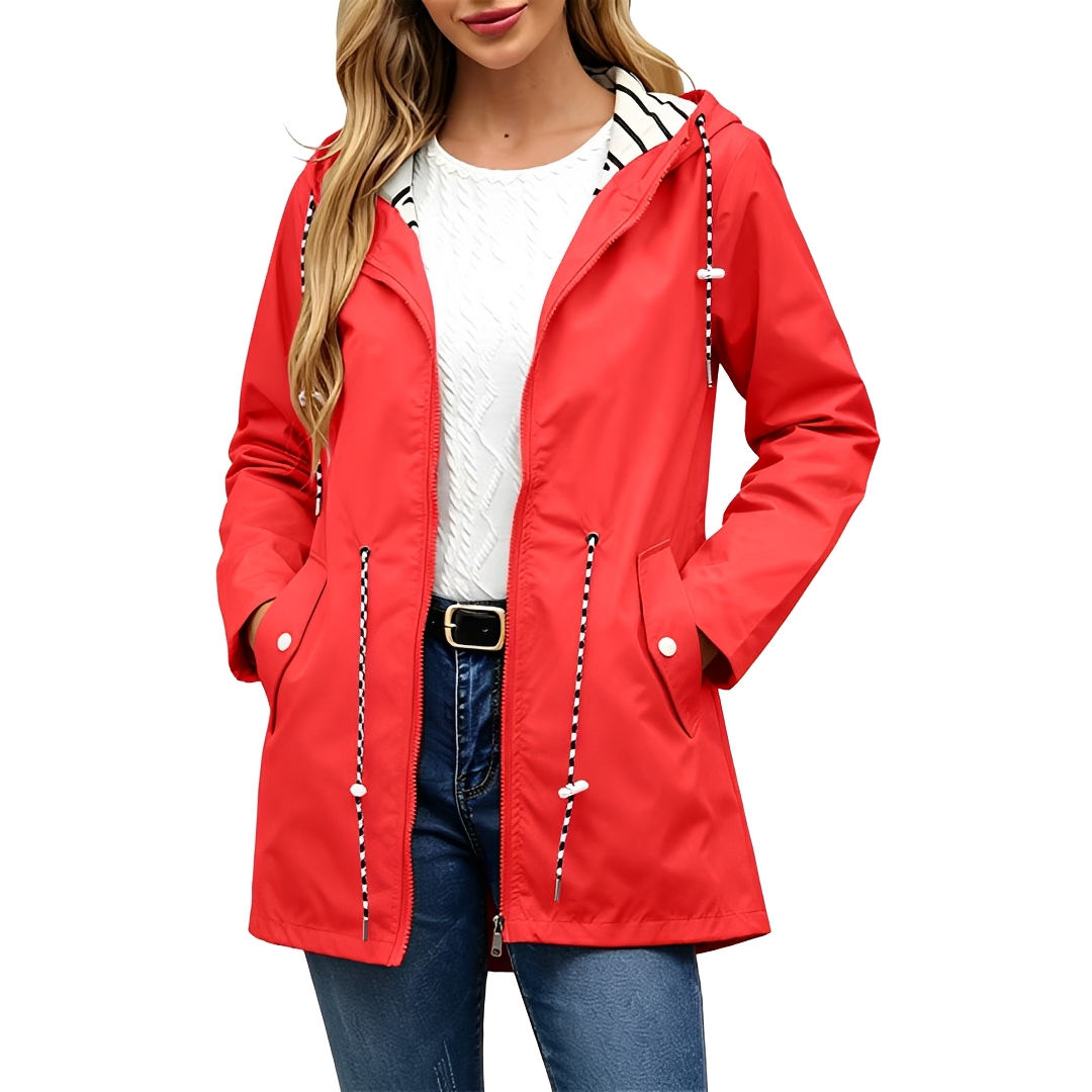 Natalia - Eleganter und bequemer Mantel mit Kapuze