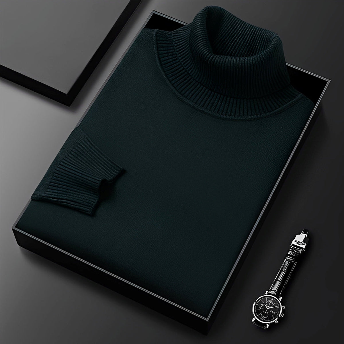 Patrick - Eleganter und weicher Rollkragenpullover