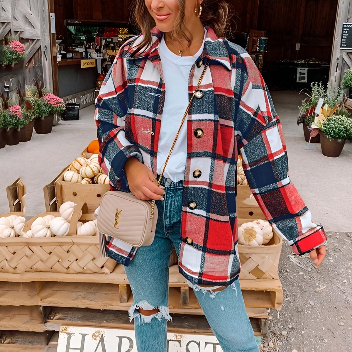 Anna - Stylisches und bequemes Oversize-Hemd