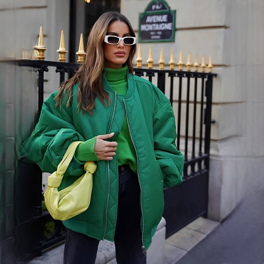 Fellaine - Gemütliche Oversize-Bomberjacke