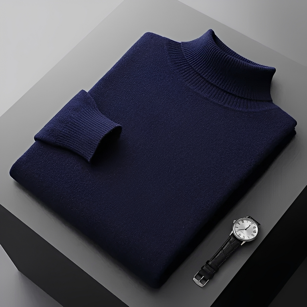 Jasper - Klassischer und warmer Rollkragenpullover
