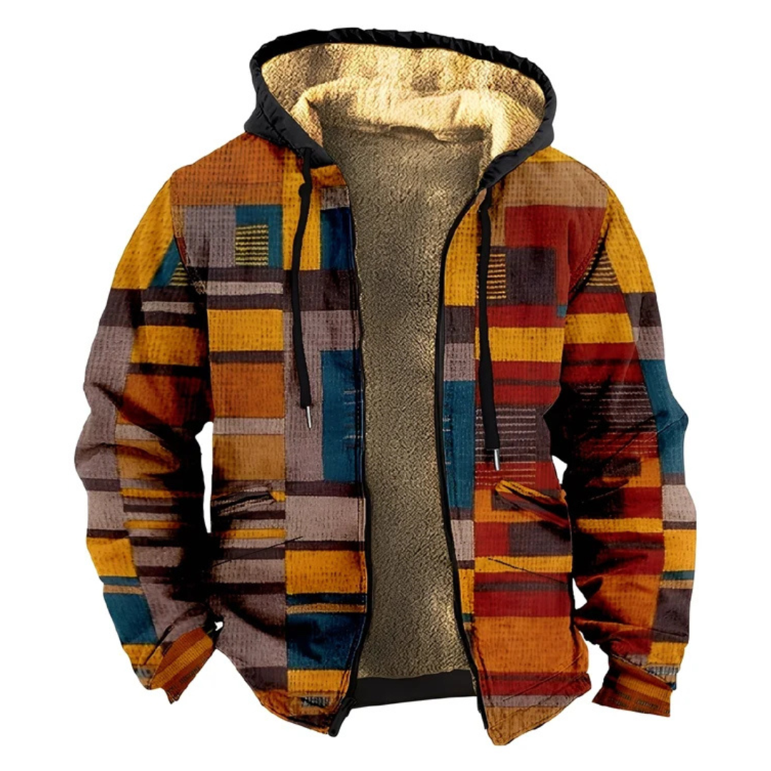 Malvin - Vintage-Stil Kapuzenjacke