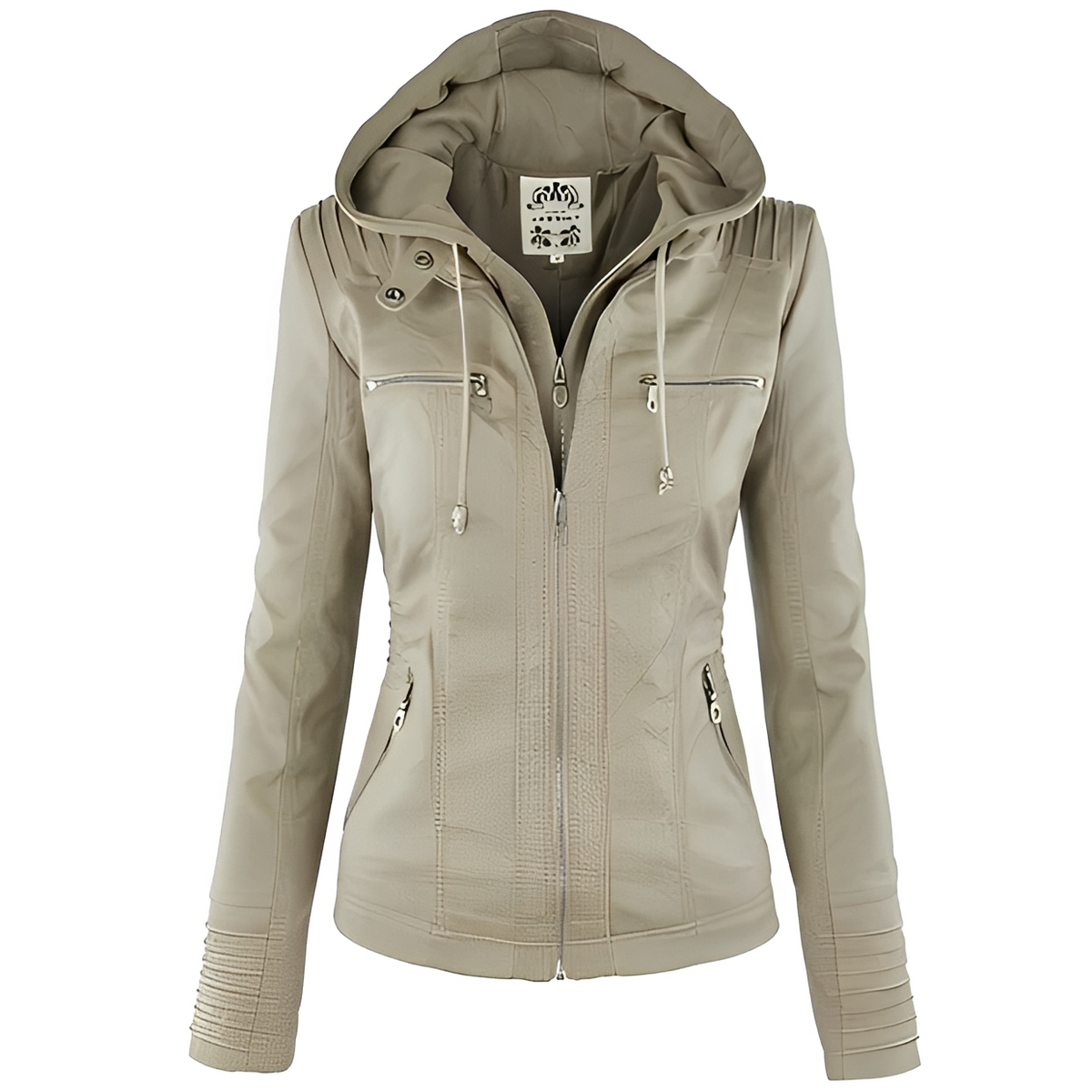 Janine - Elegante und kuschelige Kapuzenjacke
