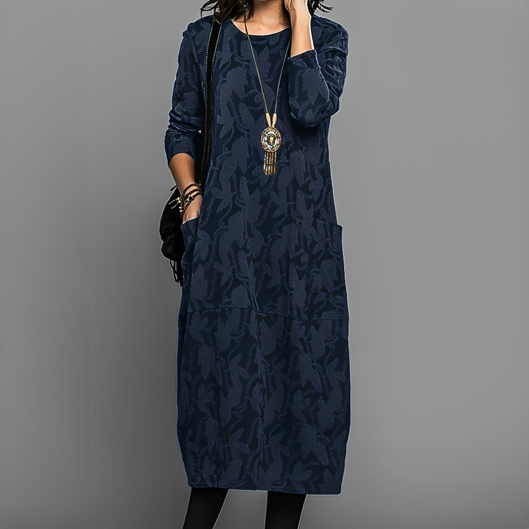 Alisha - Elegantes und stilvolles Langarmkleid