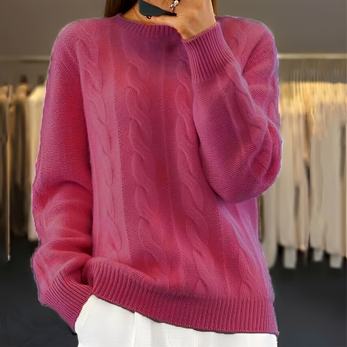 Gloire - Warmer und eleganter Pullover
