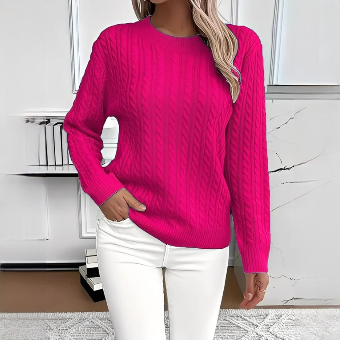 Charisse - Gemütlicher Rundhals-Pullover