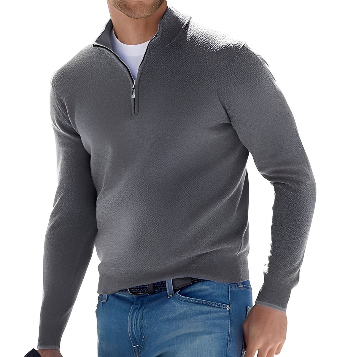 Rojan - Kuscheliger Langarm-Pullover