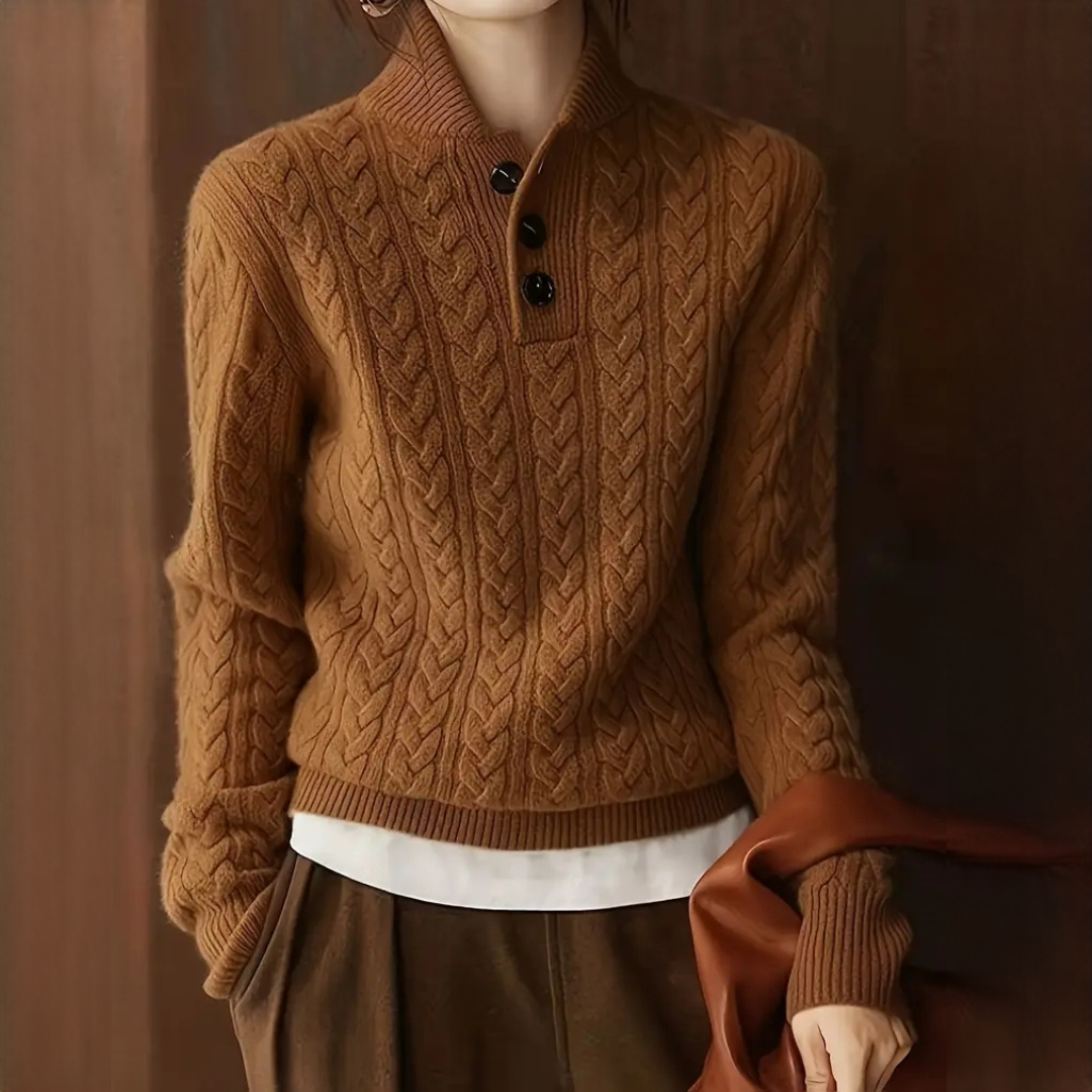 Agnes - Eleganter und warmer Rollkragenpullover