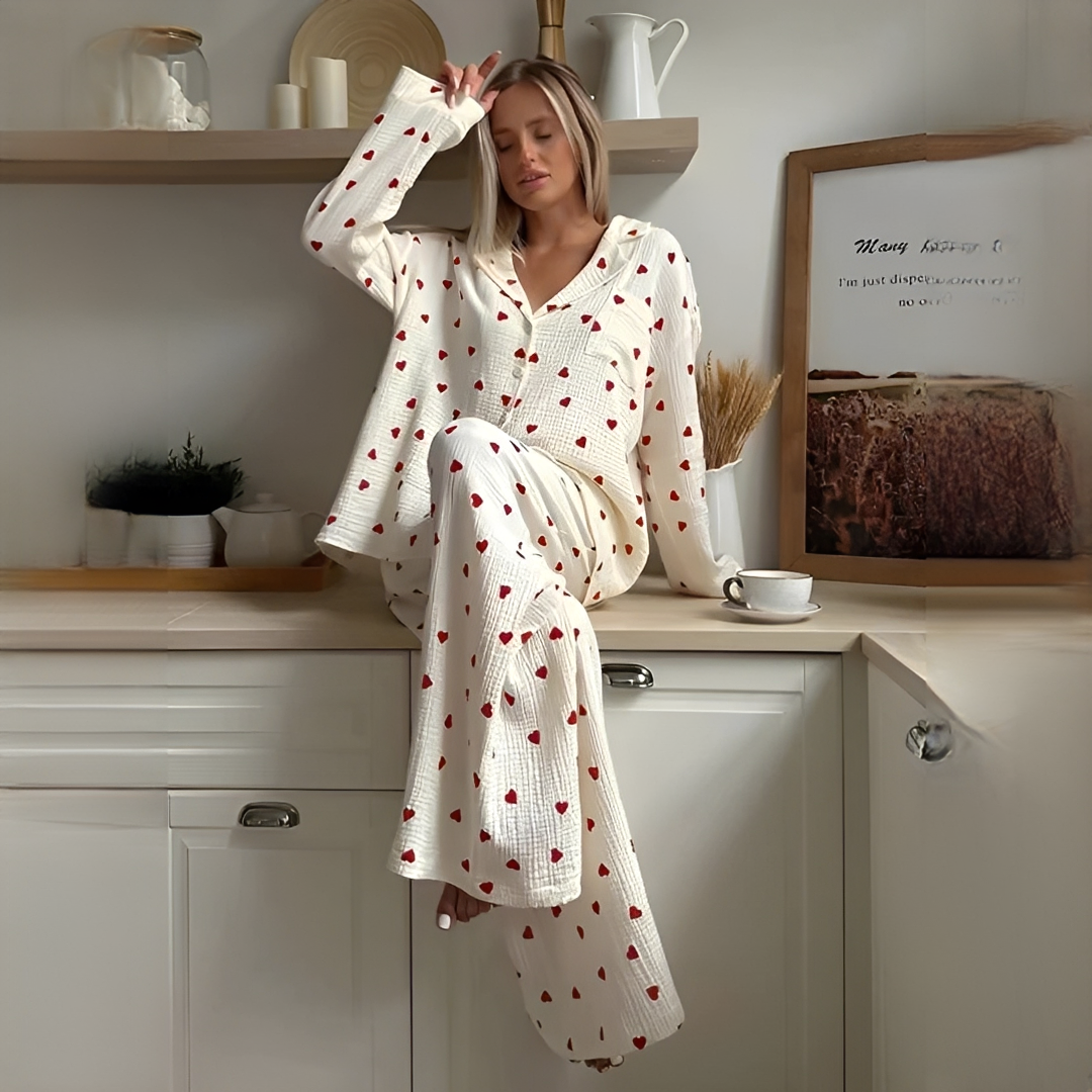 Eulalia - Schickes und bequemes Pyjama-Set