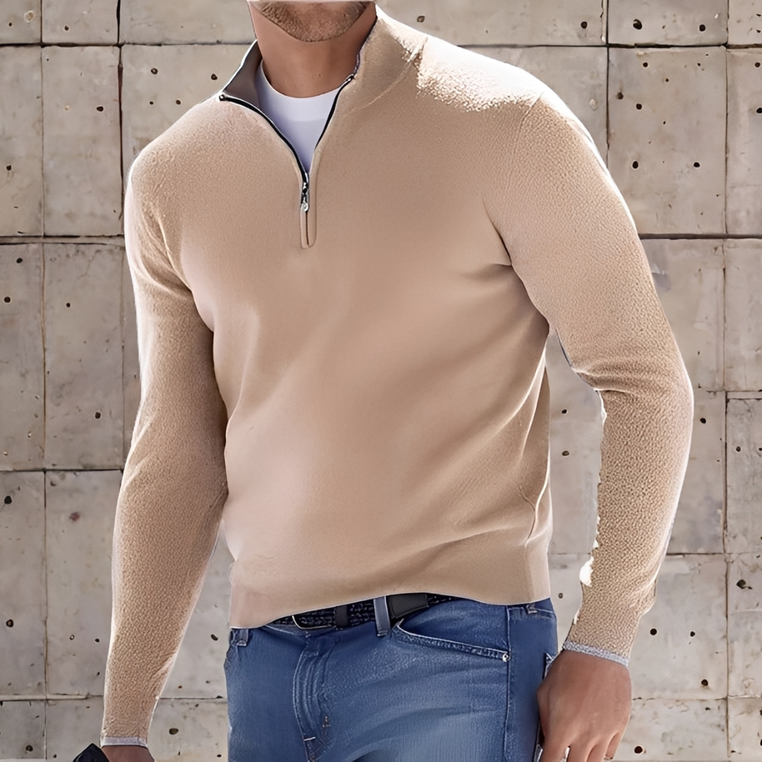 Tyries - Kuscheliger und warmer Reißverschluss-Pullover