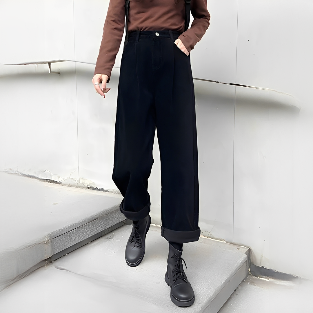 Shelbie - Klassische weite Hose