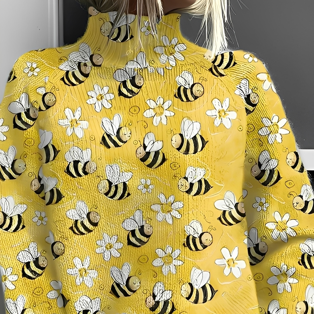 Amy - Eleganter Rollkragenpullover