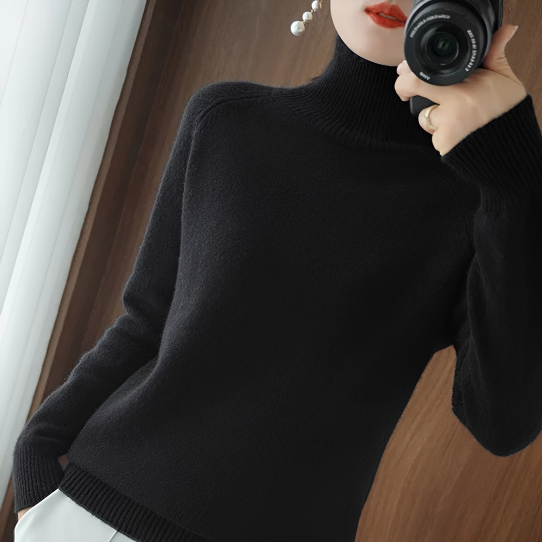 Esdeth - Weicher und warmer Rollkragenpullover