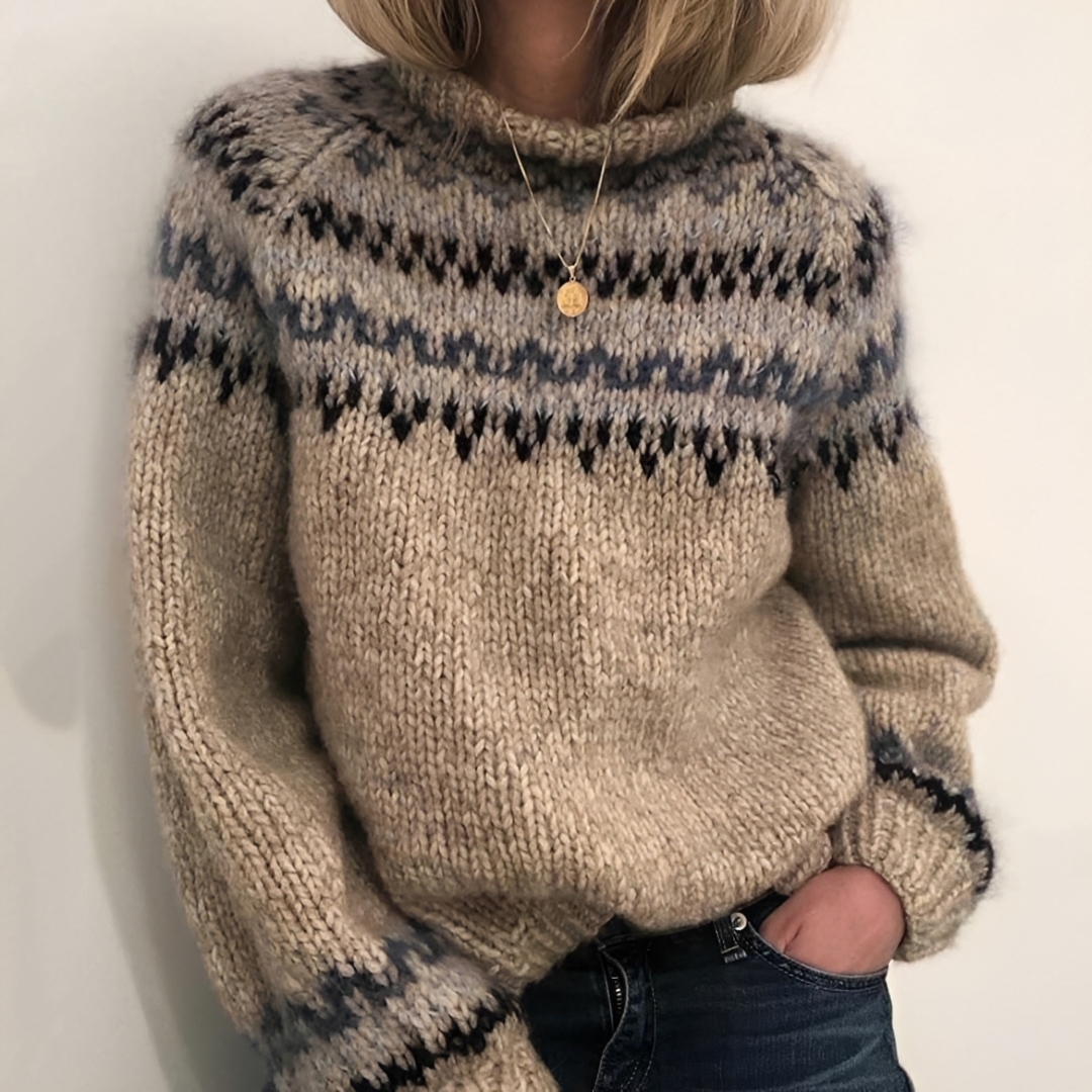 Arllene - Warmer und kuscheliger Rollkragenpullover