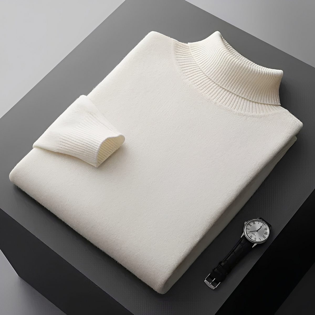 Jasper - Klassischer und warmer Rollkragenpullover