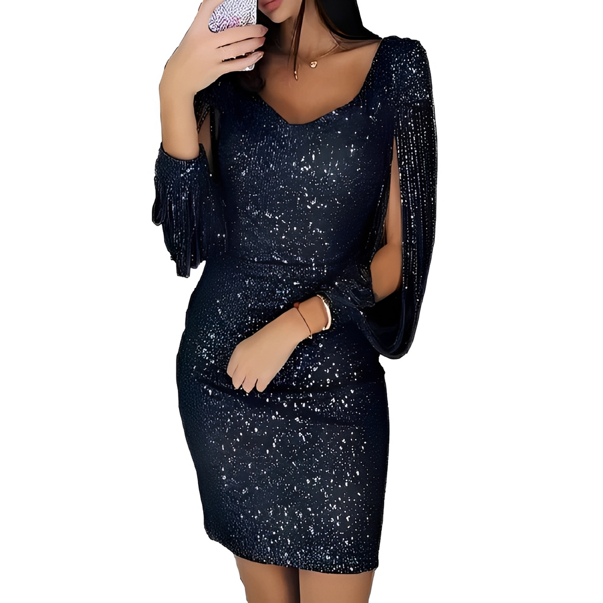 Mellaine - Elegantes und schickes Abend-Minikleid