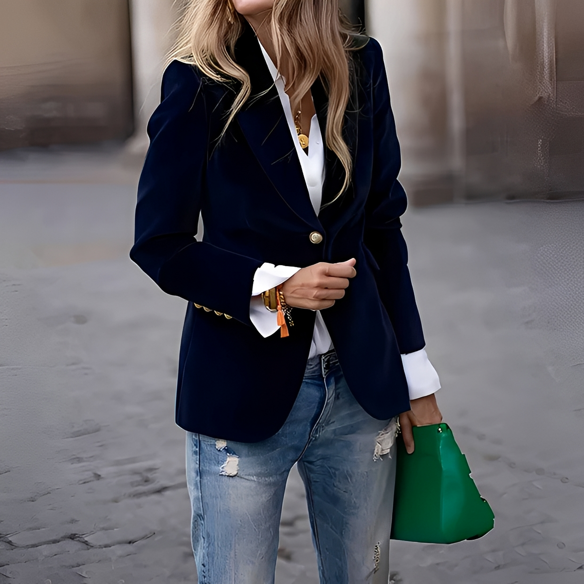 Alesia - Eleganter und warmer Blazer