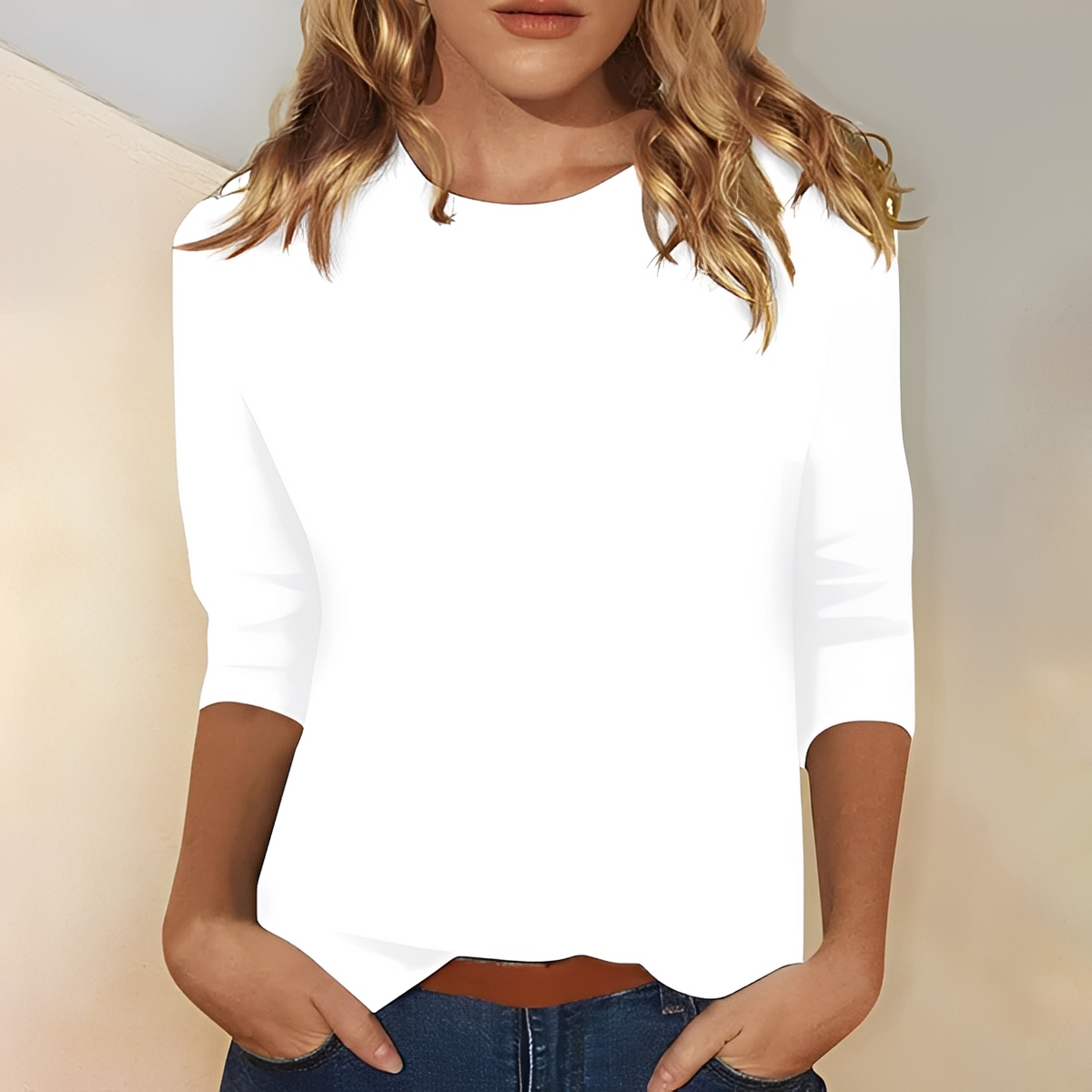 Kathlyn - Elegante Langarmbluse