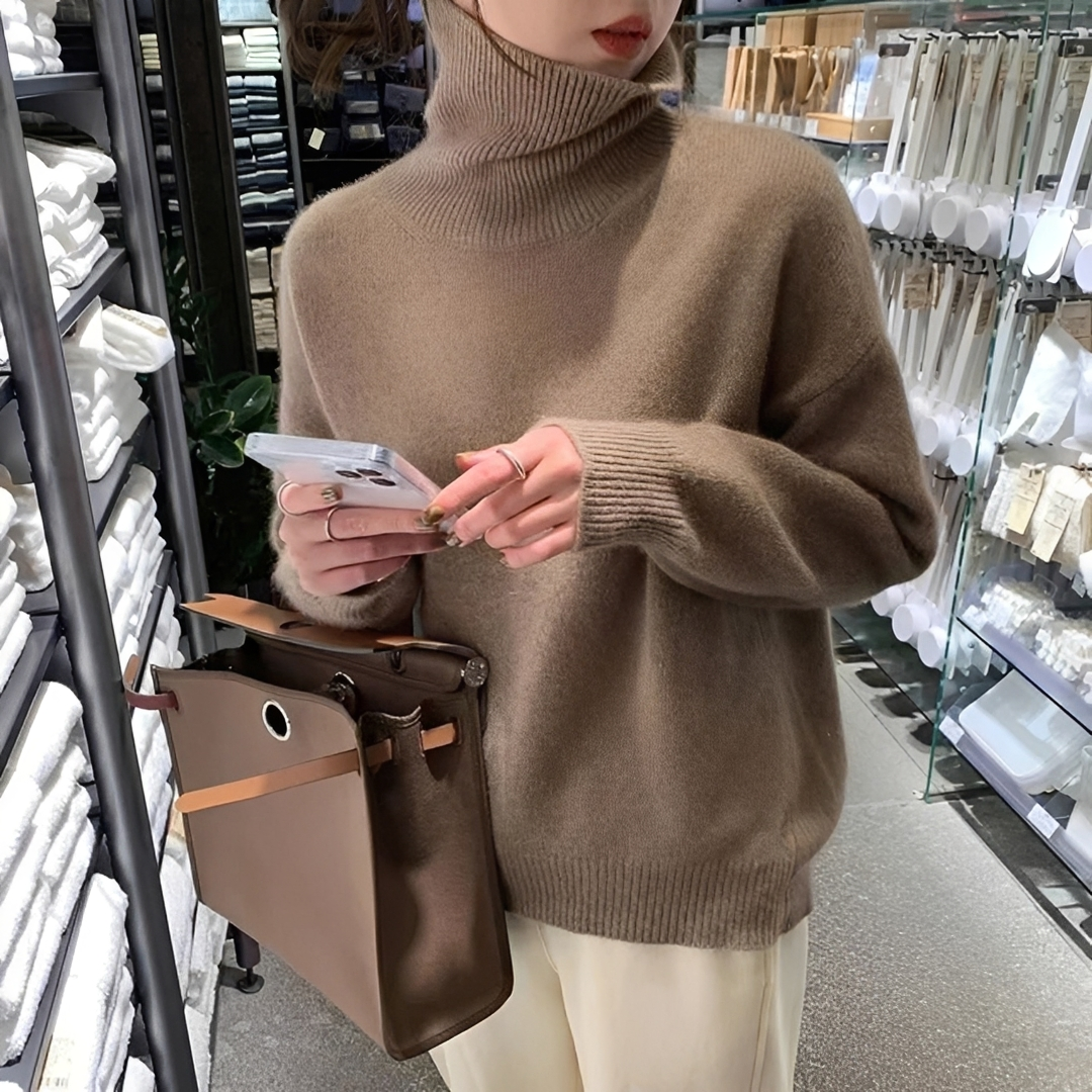 Adiene - Eleganter und kuscheliger Rollkragenpullover