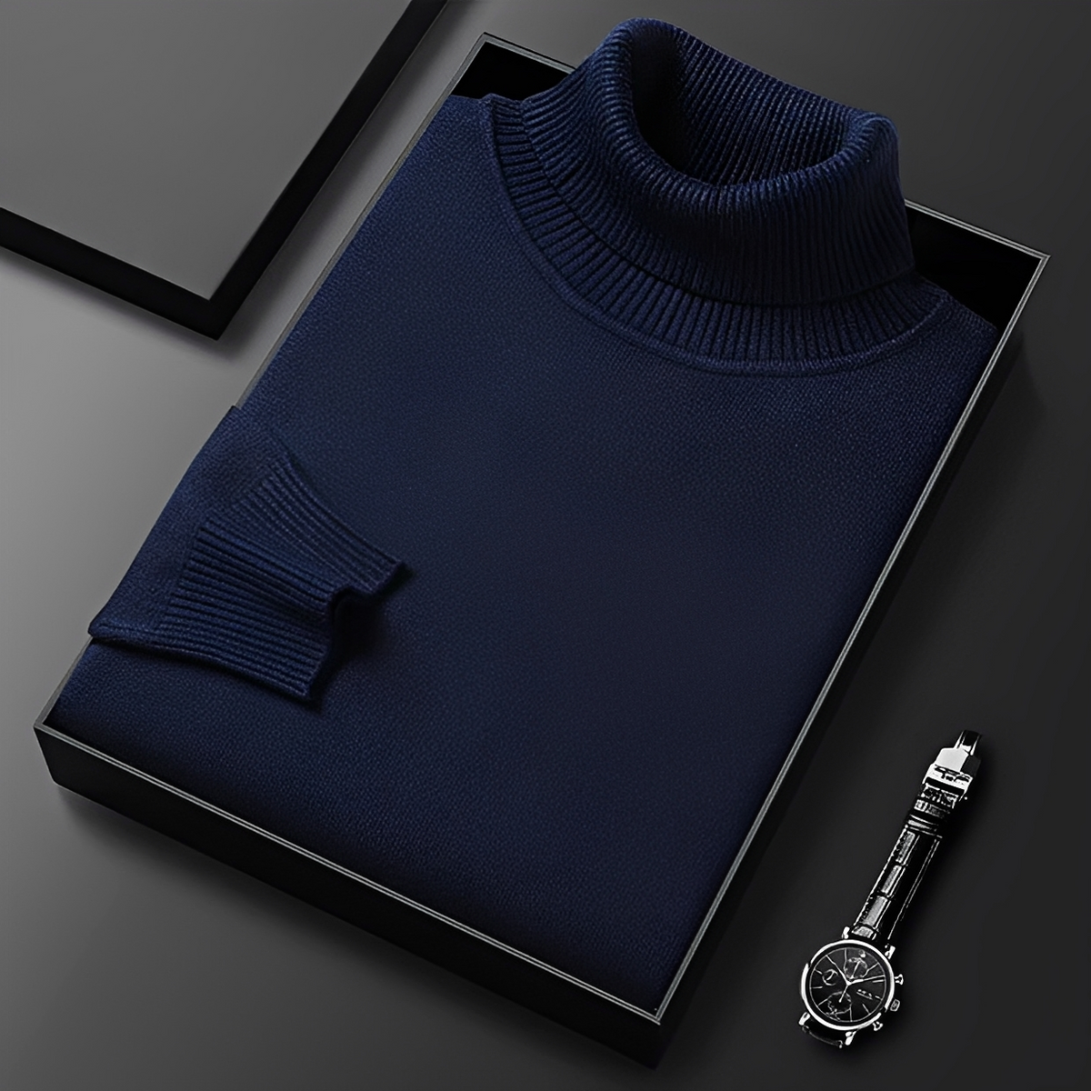 Patrick - Eleganter und weicher Rollkragenpullover