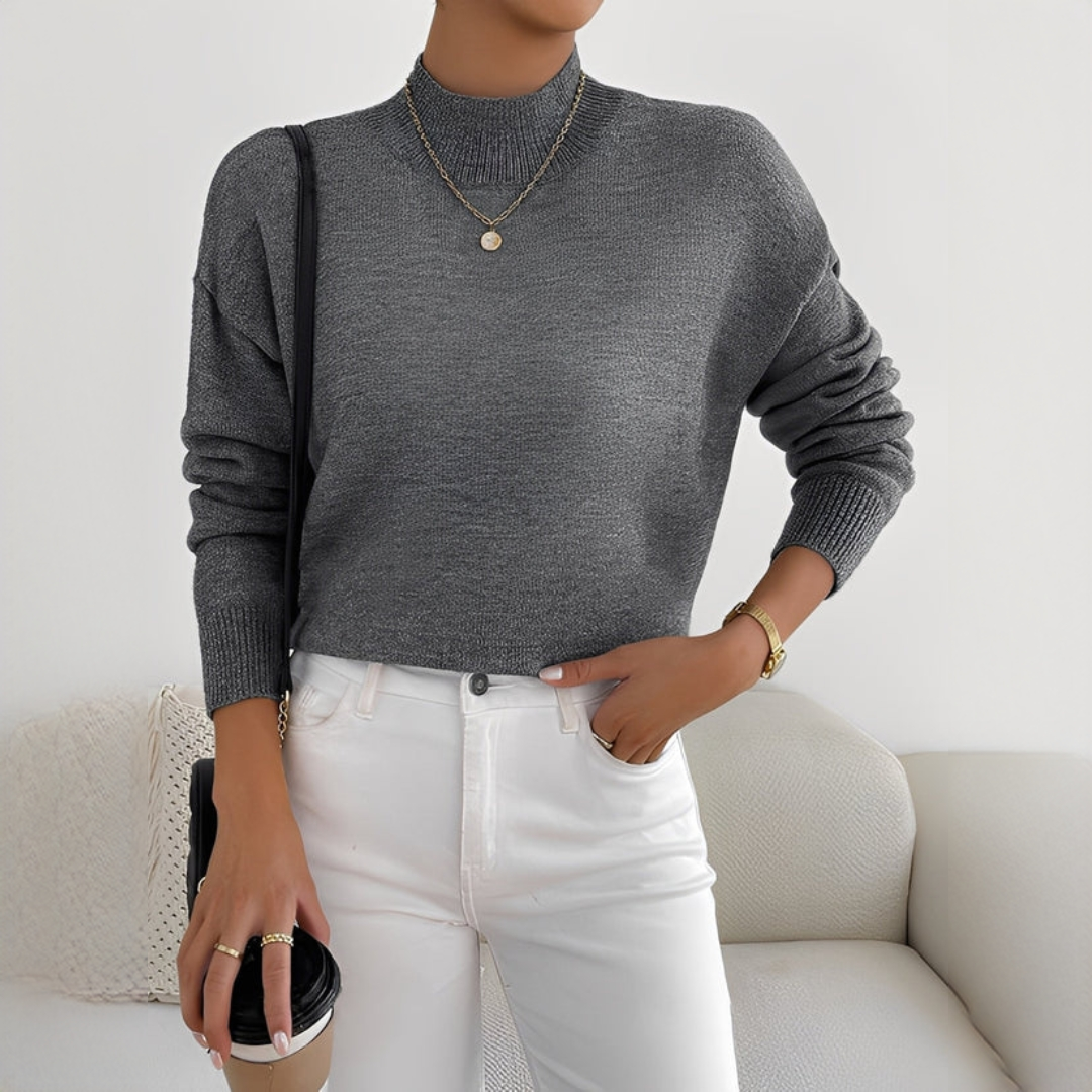 Rosbell - Eleganter und schicker Rollkragenpullover