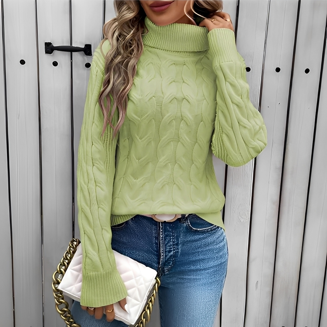 Amélie - Wärmender und modischer Rollkragenpullover