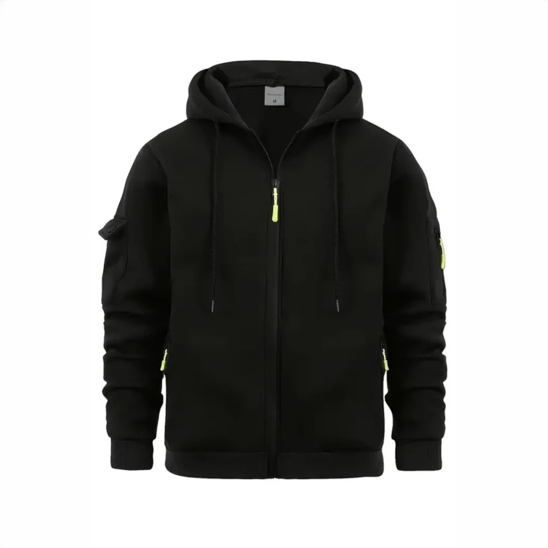 Rendon - Kapuzen-Sweatshirt mit Reißverschluss
