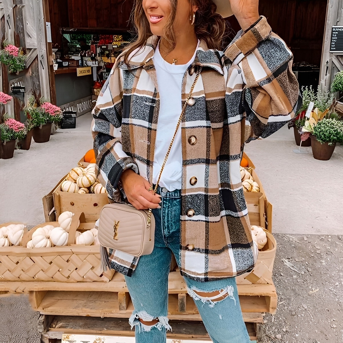 Anna - Stylisches und bequemes Oversize-Hemd