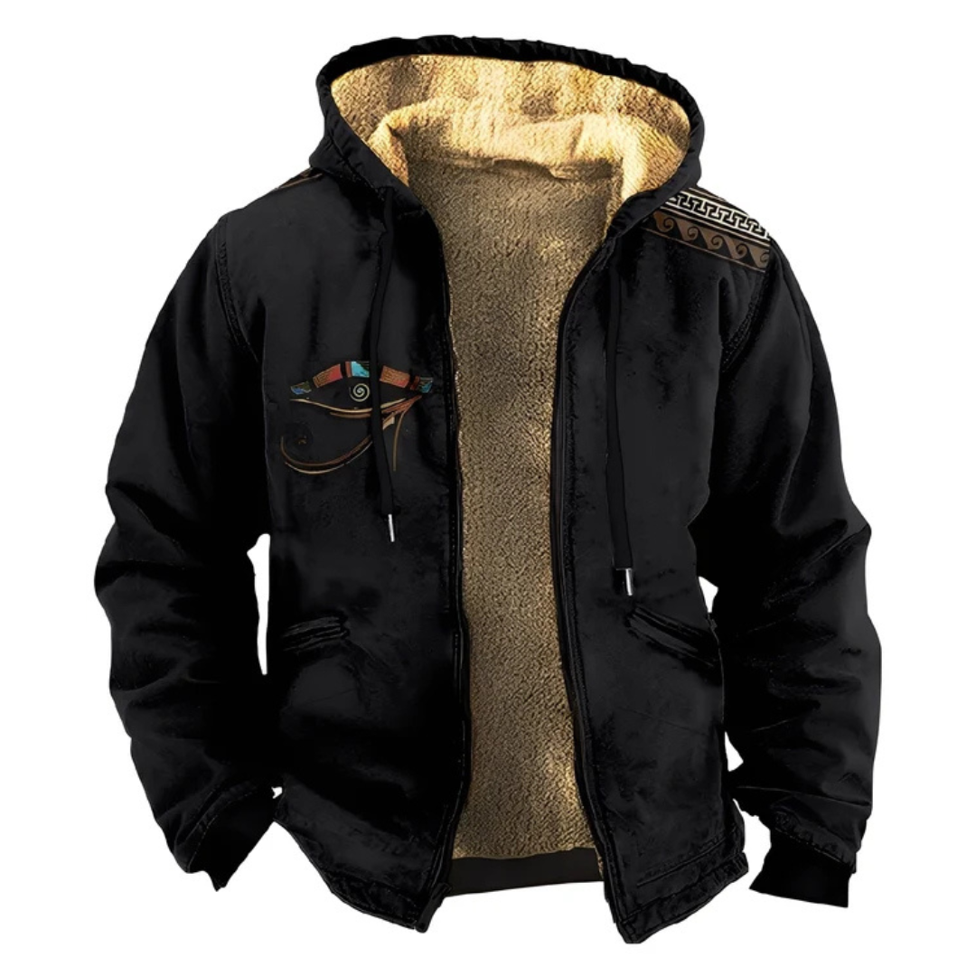 Malvin - Vintage-Stil Kapuzenjacke