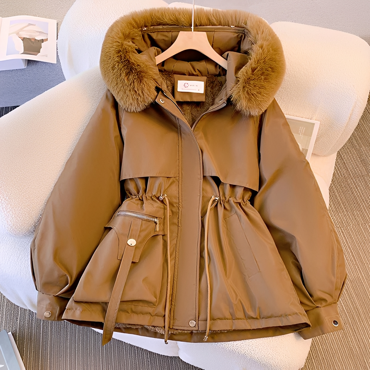 Rosita - Eleganter, warmer und kuscheliger Mantel