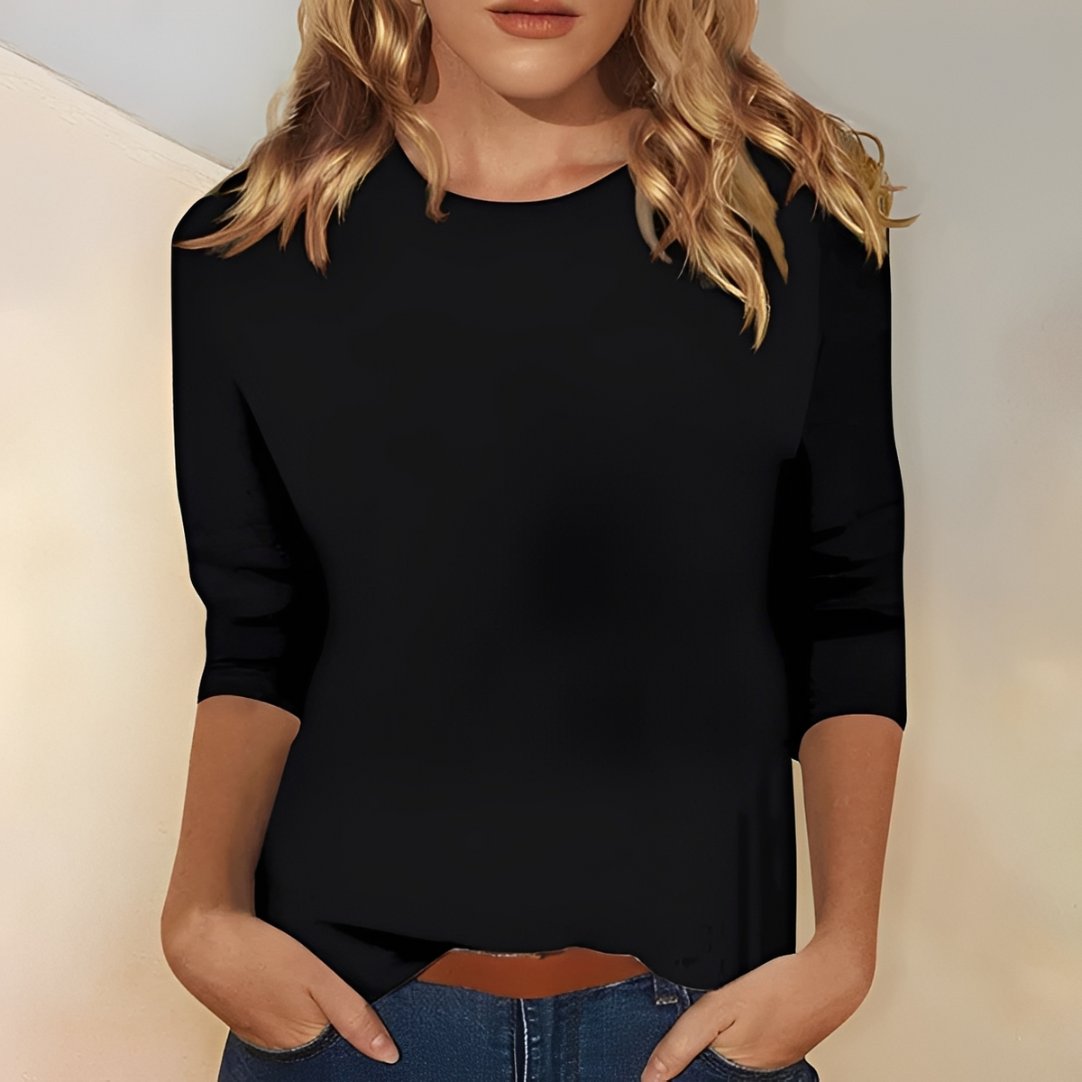 Kathlyn - Elegante Langarmbluse