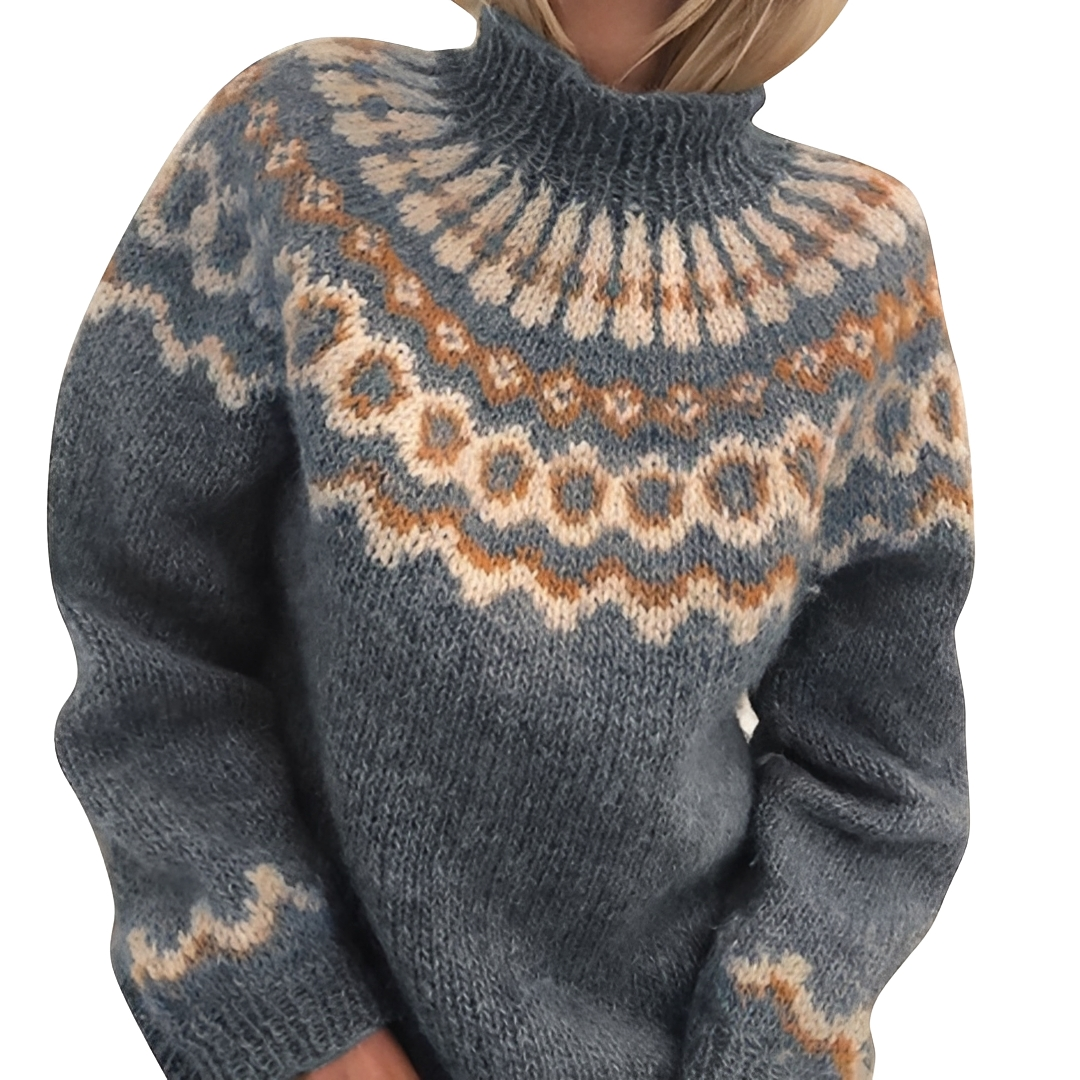 Arllene - Warmer und kuscheliger Rollkragenpullover