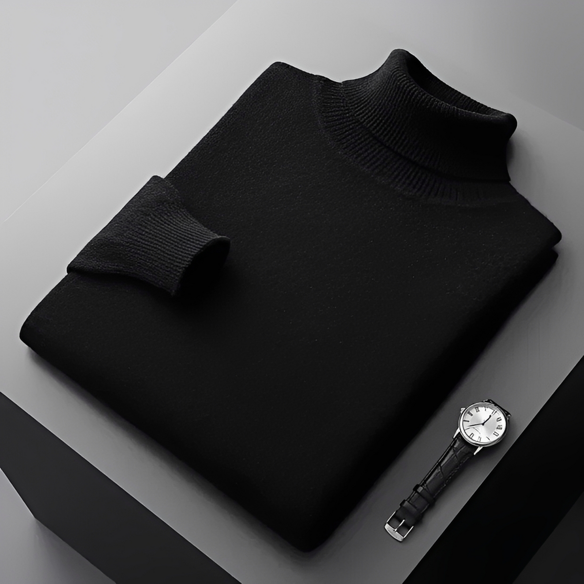 Jasper - Klassischer und warmer Rollkragenpullover