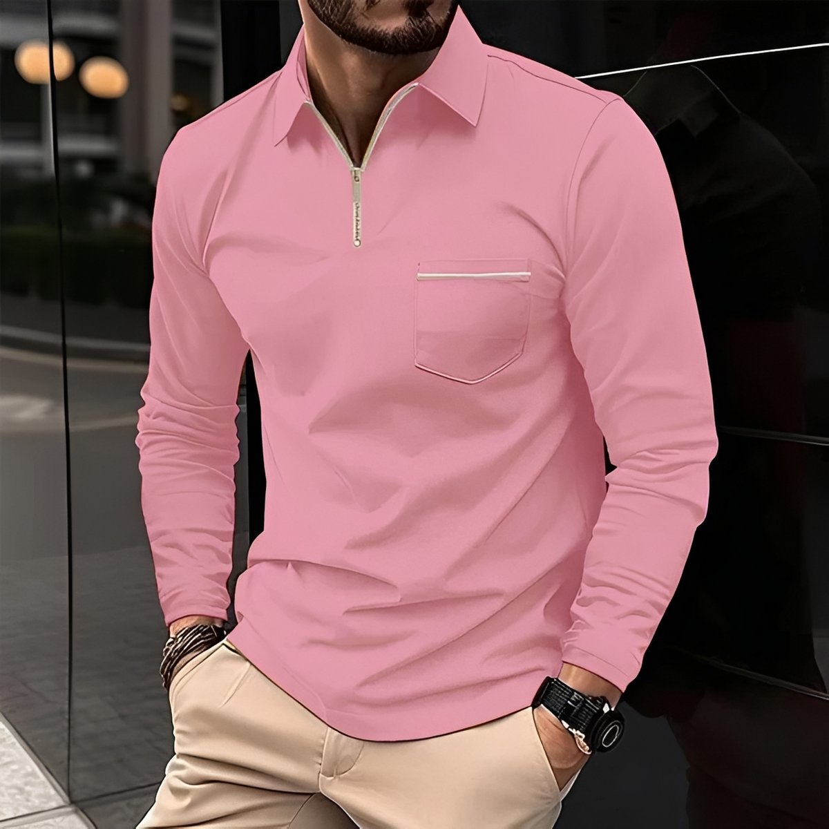 Romeo - Zeitloses und komfortables Langarmshirt