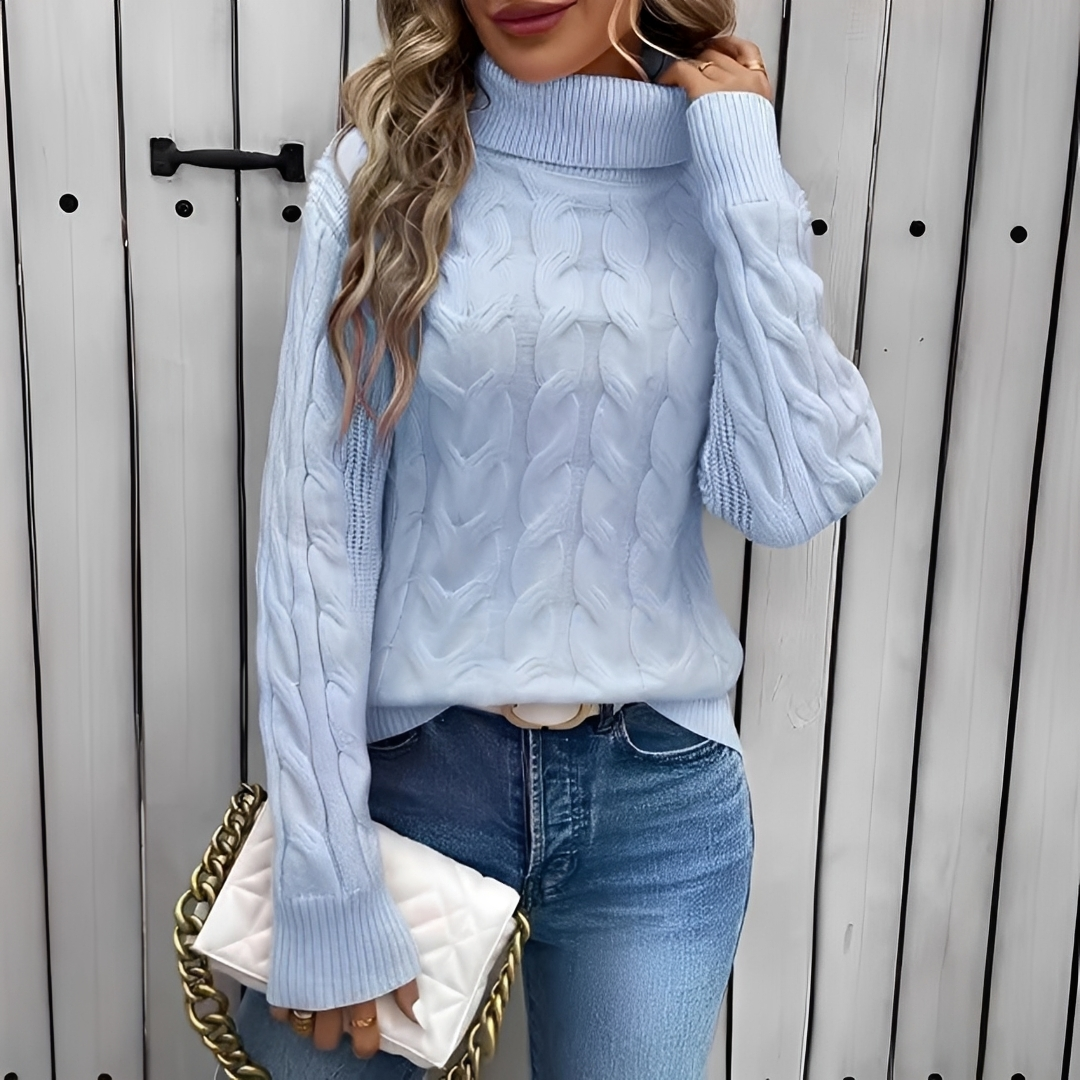 Amélie - Wärmender und modischer Rollkragenpullover